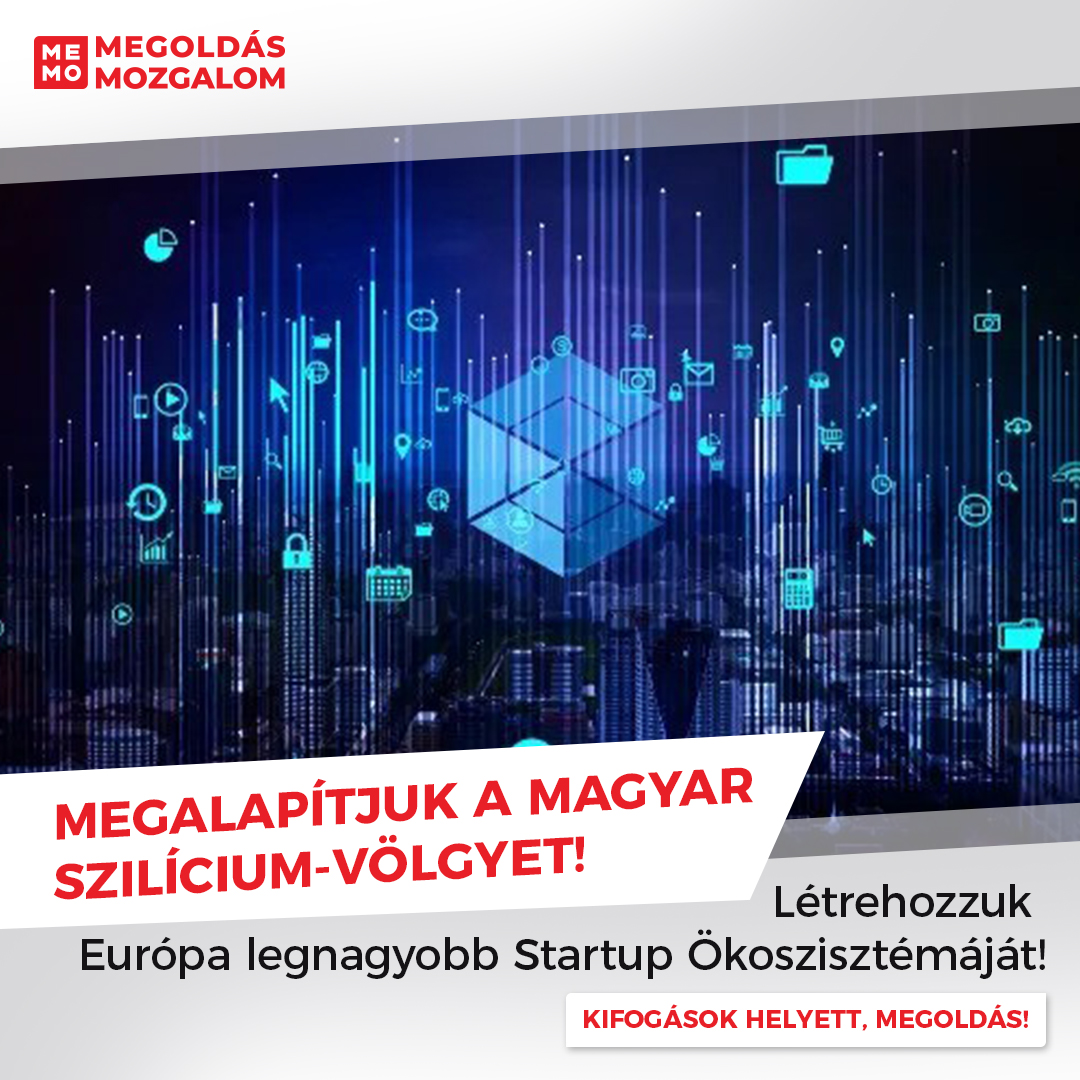 We will establish the Hungarian Silicon Valley! We will create Europe's largest Startup Ecosystem!