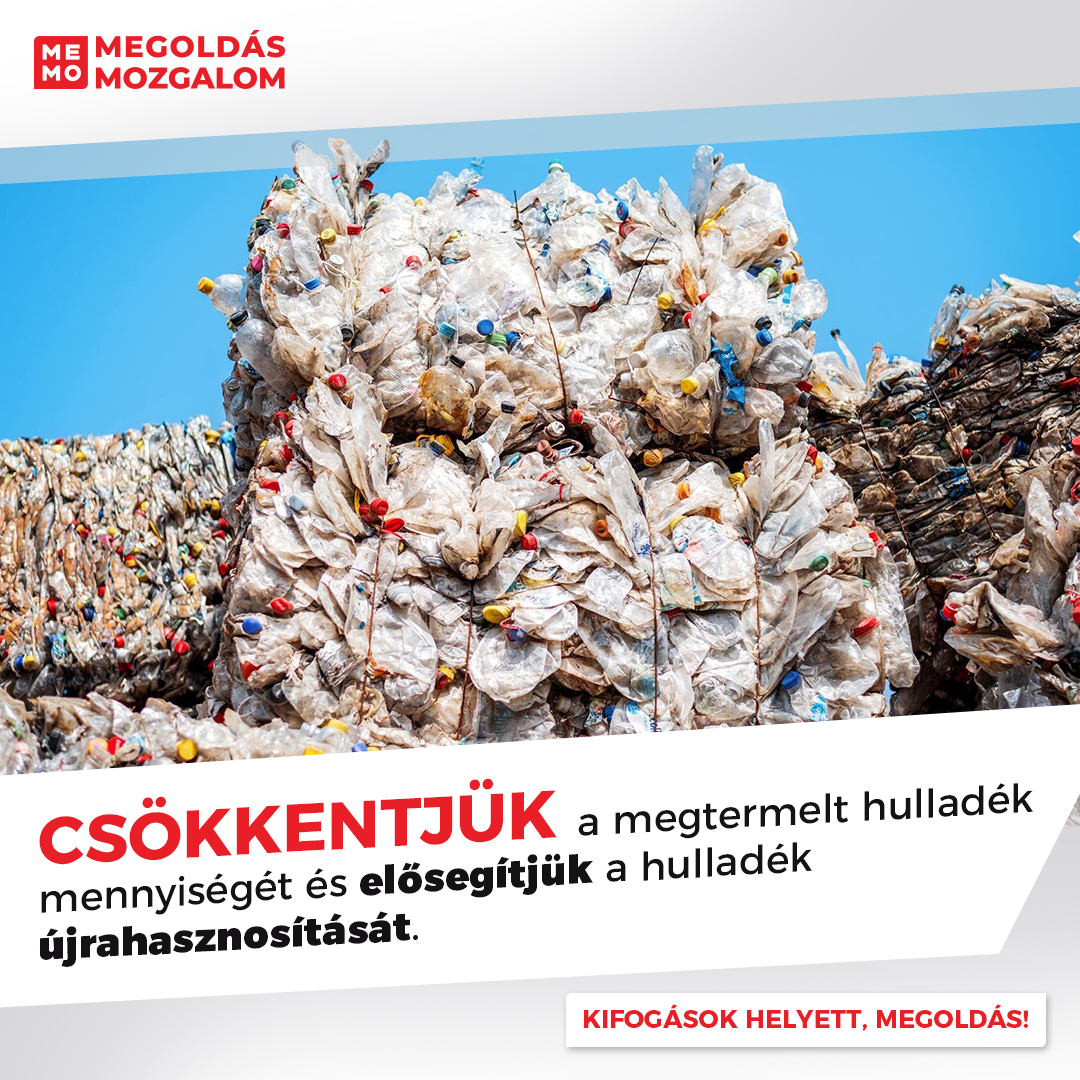 We are reducing the amount of waste generated and promoting waste recycling.