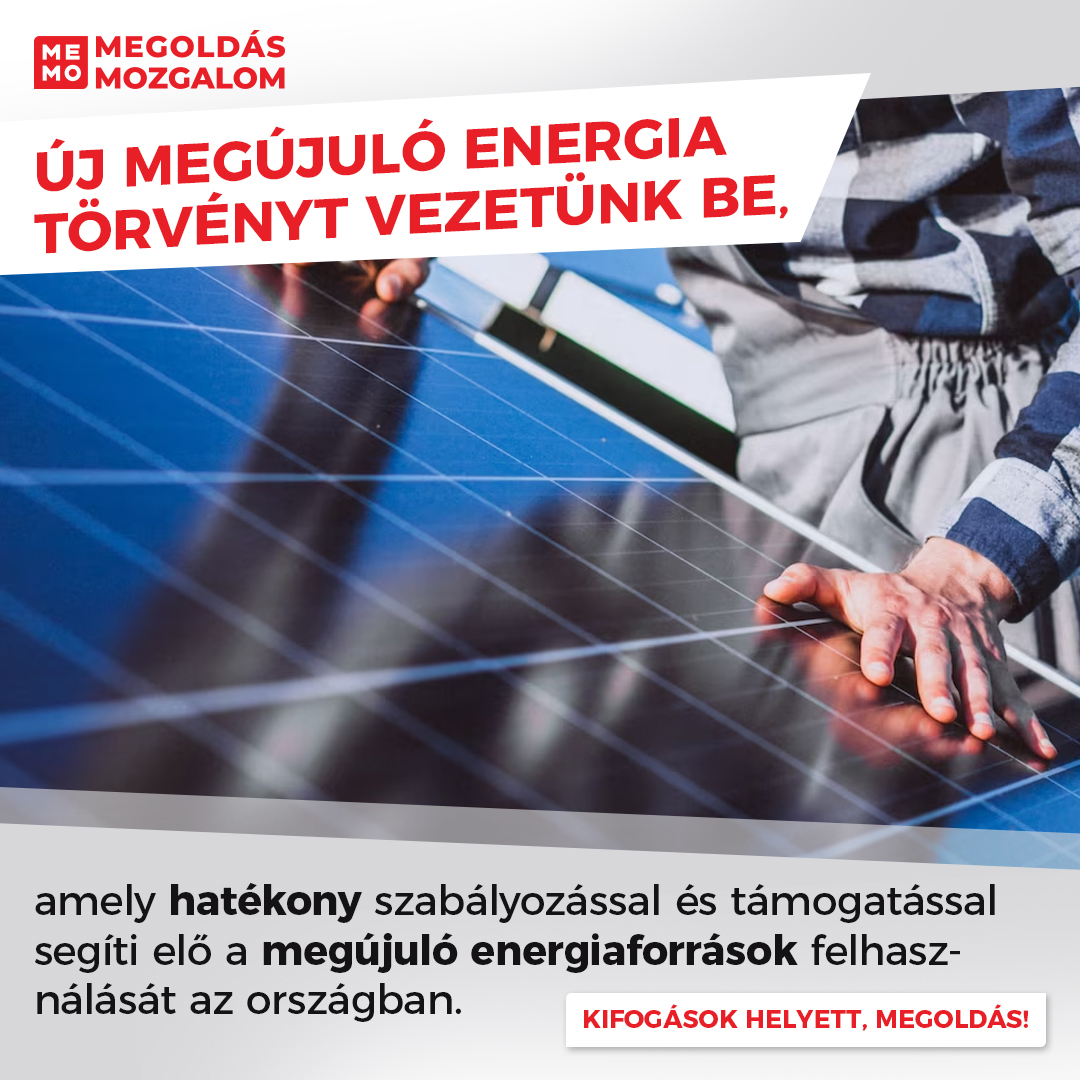 We are introducing a new renewable energy law that facilitates the use of renewable energy sources in the country through effective regulation and support.
