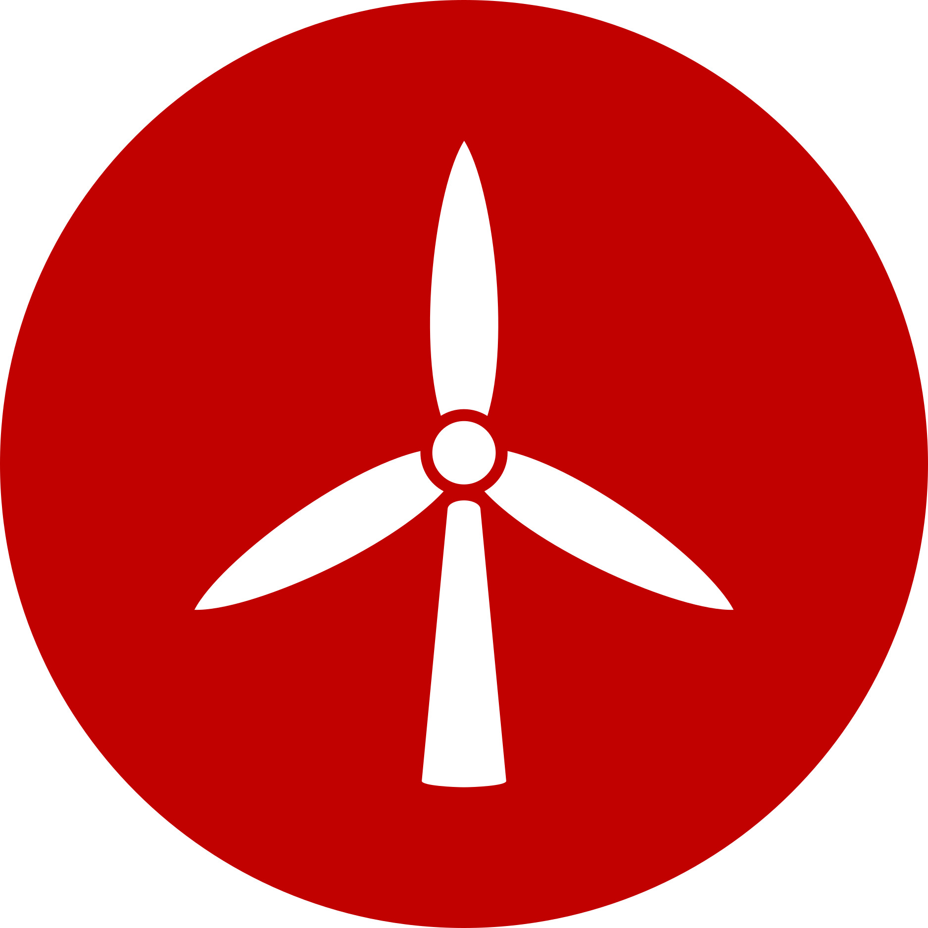 Wind turbine icon